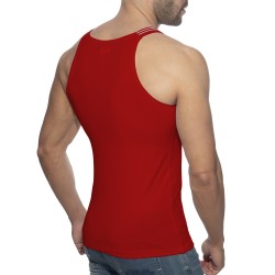 Débardeur de la marque ADDICTED - Débardeur Slim Fit Sitges - rouge - Ref : AD1260 C06