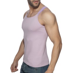 Débardeur de la marque ADDICTED - Débardeur Slim Fit Sitges - rose - Ref : AD1260 C36