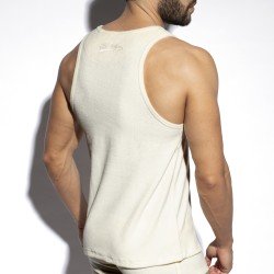 Tank top of the brand ES COLLECTION - Débardeur Terrycloth - ivoire - Ref : TS316 C02
