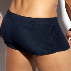 Short de la marque ES COLLECTION - Short court Terrycloth - navy - Ref : SP325 C09