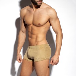 Short de la marque ES COLLECTION - Short court Terrycloth - beige - Ref : SP325 C28