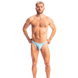 Baño de la marca L HOMME INVISIBLE - Celestite - Tanga Bikini Swim L Homme Invisible - Ref : BA226 CEL 041