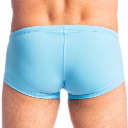 Boxer, shorty de bain de la marque L HOMME INVISIBLE - Celestite - Hipster de Bain L Homme Invisible - Ref : BA202 CEL 041