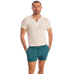 Polo de la marca L HOMME INVISIBLE - Wimbledon Vainilla - Polo L Homme Invisible - Ref : HW112 WIM 011