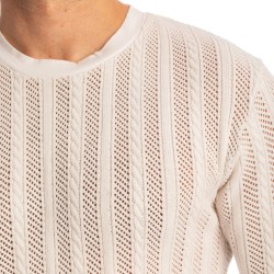 Manches longues de la marque L HOMME INVISIBLE - Wimbledon Vanille - Sweat L Homme Invisible - Ref : HW171 WIM 011