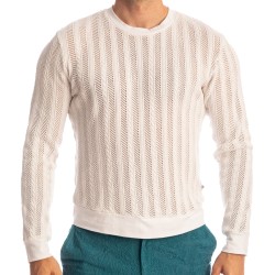 Mangas largas de la marca L HOMME INVISIBLE - Wimbledon Vainilla - Sweat L Homme Invisible - Ref : HW171 WIM 011