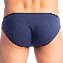 Slip, Tanga de la marque L HOMME INVISIBLE - Bleu de Chine - Slip Mini L Homme Invisible - Ref : MY44 C49