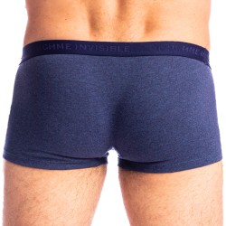 Boxer, shorty de la marque L HOMME INVISIBLE - Bleu de Chine - Hipster L Homme Invisible - Ref : MY39 C49