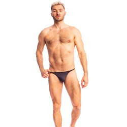 Slip de bain de la marque L HOMME INVISIBLE - Nonza - String Striptease de Bain L Homme Invisible - Ref : UW21X NON 028