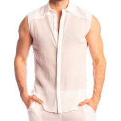 Débardeur de la marque L HOMME INVISIBLE - Beynac - Chemise L Homme Invisible - Ref : RW03 BEY 002