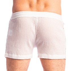 Short de la marque L HOMME INVISIBLE - Beynac - Short Lounge Criss-Cross L Homme Invisible - Ref : HW130 BEY 002