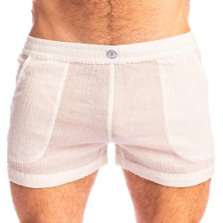 Short de la marque L HOMME INVISIBLE - Beynac - Short Lounge Criss-Cross L Homme Invisible - Ref : HW130 BEY 002