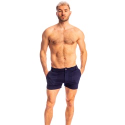 Short de la marque L HOMME INVISIBLE - Smitty Bleu Marine - Short L Homme Invisible - Ref : RW35 SMI 049