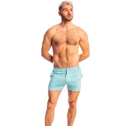 Short de la marque L HOMME INVISIBLE - Smitty Bleu Cristal - Short L Homme Invisible - Ref : RW35 SMI C21