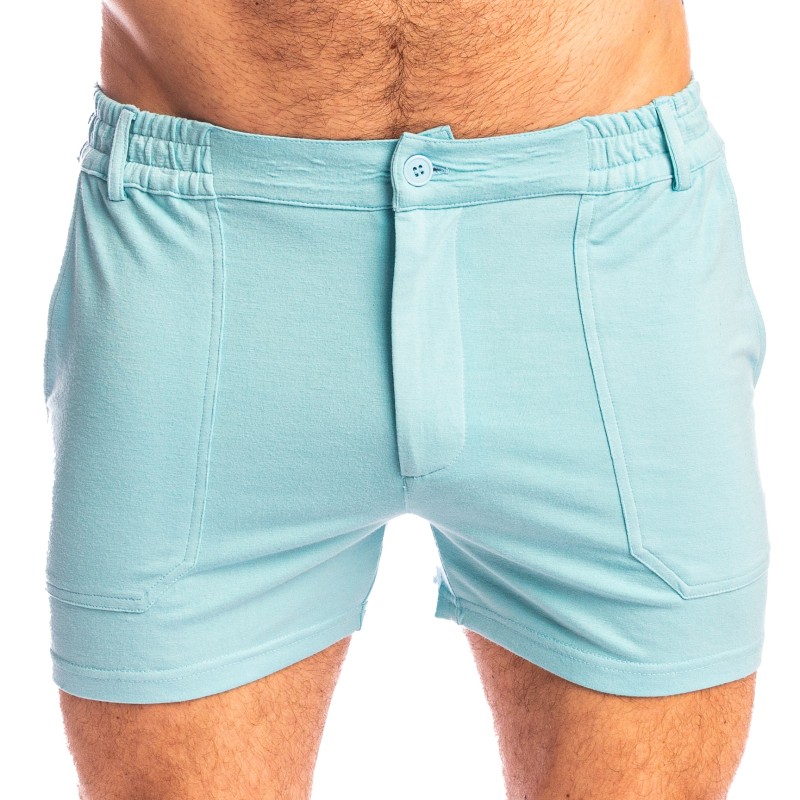 Kurze der Marke L HOMME INVISIBLE - Smitty Kristallblau - Short L Homme Invisible - Ref : RW35 SMI C21