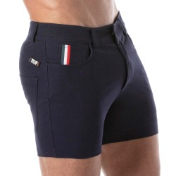 Short of the brand TOF PARIS - Chino Patriot Tof Paris Short - navy - Ref : TOF216BU