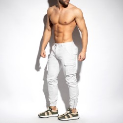 Bags & Leather Goods of the brand ES COLLECTION - Cargo Pants - white - Ref : ESJ053 C01