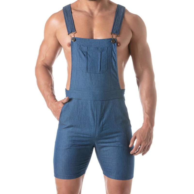 Body of the brand TOF PARIS - Dungarees Lightweight Denim Shorts Tof Paris - Ref : TOF433BU