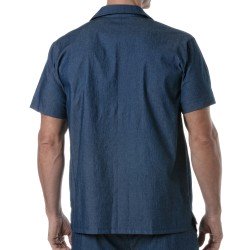 Shirt der Marke TOF PARIS - Kurzarmshirt aus leichtem Denim Tof Paris - Ref : TOF436BU