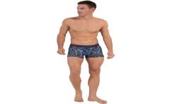 Pantaloncini boxer, Shorty del marchio HOM - Boxer HOM Bali - Ref : 402854 P0RA