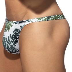 Badeschein der Marke ADDICTED - String de bain Tropicana - kaki - Ref : ADS339 C12