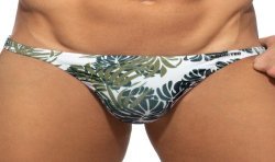 Resumen del baño de la marca ADDICTED - String de bain Tropicana - kaki - Ref : ADS339 C12