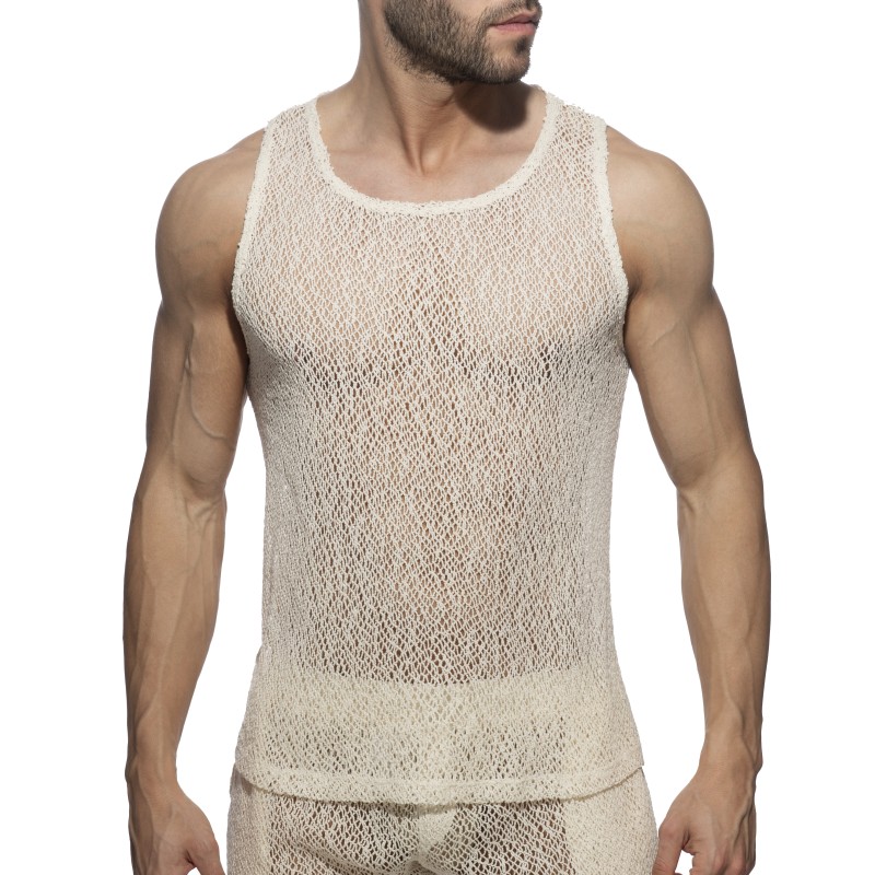 Canotta del marchio ADDICTED - Eco Chique Knit Canotta - Ref : AD1266 C02