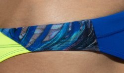 Bath Brief of the brand ADDICTED - Deep Sea Swim Brief - blue - Ref : ADS341 C16