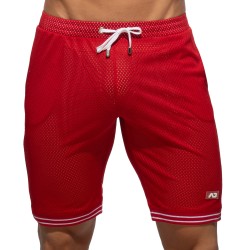 Short of the brand ADDICTED - Bermuda shorts Slam - red - Ref : AD1275 C06