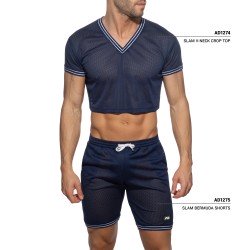 Kurze der Marke ADDICTED - Bermudashorts Slam - navy - Ref : AD1275 C09