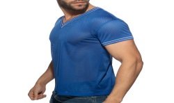 Short Sleeves of the brand ADDICTED - V-Neck T-Shirt Slam - royal blue - Ref : AD1280 C16