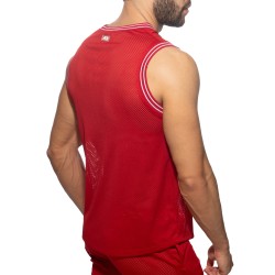 Tank top of the brand ADDICTED - V-Neck Tank Top Slam - red - Ref : AD1281 C06