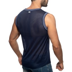 Canotta del marchio ADDICTED - Canotta con scollo a V Slam - navy - Ref : AD1281 C09