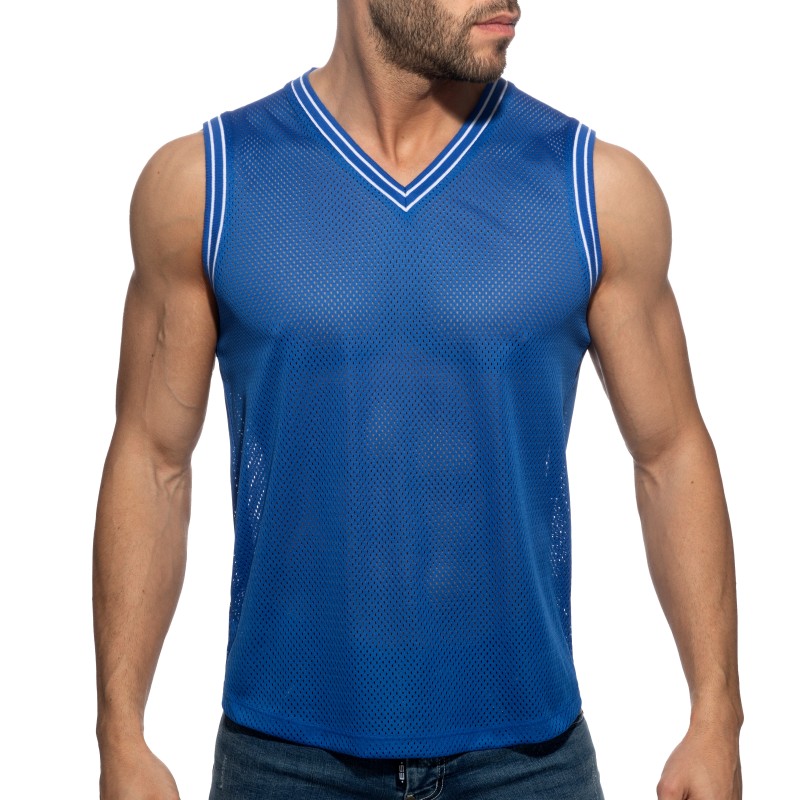 Débardeur de la marque ADDICTED - Débardeur V-Neck Slam - bleu royal - Ref : AD1281 C16