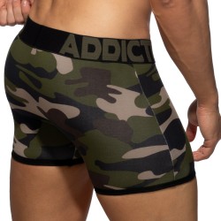 Boxershorts, Shorty der Marke ADDICTED - Nahtlose lange Camo-Boxershorts - Ref : AD1302 C17