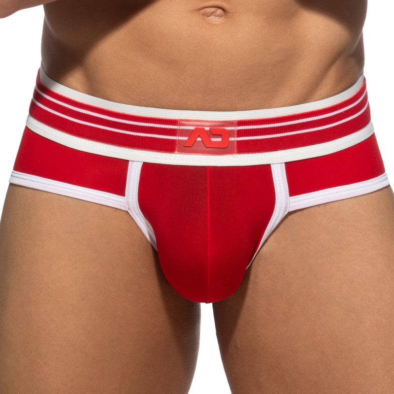 Sous-vêtements de la marque ADDICTED - Slip Double Trouble - rouge - Ref : AD1282 C06