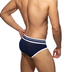 Underwear of the brand ADDICTED - Double Briefs Trouble - navy - Ref : AD1282 C09