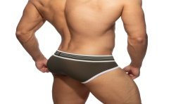 Unterwäsche der Marke ADDICTED - Doppelter Brief Trouble - khaki - Ref : AD1282 C12