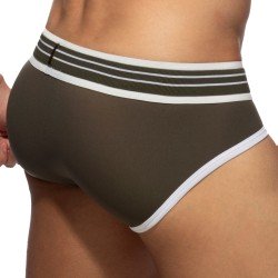 Underwear of the brand ADDICTED - Double Brief Trouble - khaki - Ref : AD1282 C12