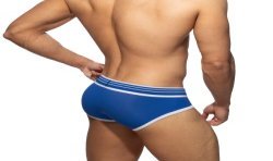 Underwear of the brand ADDICTED - Double Briefs Trouble - royal blue - Ref : AD1282 C16