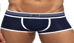 Pantaloncini boxer, Shorty del marchio ADDICTED - Tronco Doppio Guaio - marino - Ref : AD1283 C09