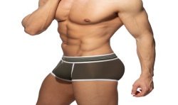 Pantaloncini boxer, Shorty del marchio ADDICTED - Tronco Doppio Guaio - kaki - Ref : AD1283 C12