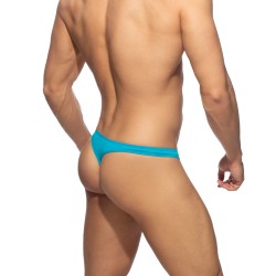 Tanga de la marca ADDICTED - Tanga de algodón - turquesa - Ref : AD986 C08