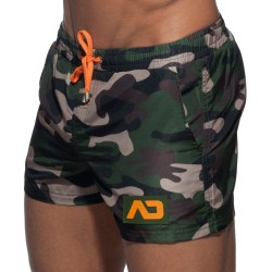 Badehosen der Marke ADDICTED - Badeshorts mit Camouflage - khaki - Ref : ADS096 C17