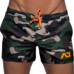 Shorts de baño de la marca ADDICTED - Bañador de camuflaje - caqui - Ref : ADS096 C17