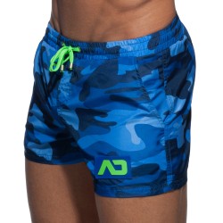 Short de bain de la marque ADDICTED - Short de bain camouflage - bleu - Ref : ADS096 C09