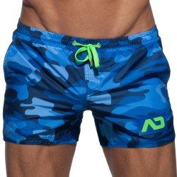 Shorts de baño de la marca ADDICTED - Bañador de camuflaje - azul - Ref : ADS096 C09