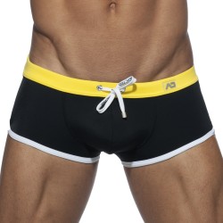 Boxer, shorty de bain de la marque ADDICTED - Mini Boxer de bain Plain Swim - noir - Ref : ADS164 C10