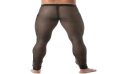  Long Johns de la marca TOF PARIS - Leggings Tof Paris Mesh Circuit Negro - Ref : TOF451N