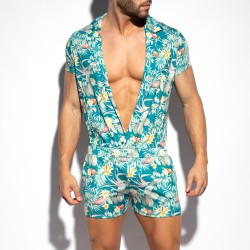 Bain de la marque ES COLLECTION - Jumper Hawaiian - cobalt - Ref : SP321 C26